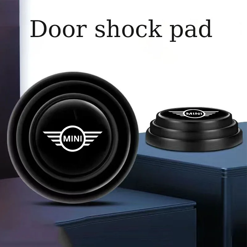 Car door anti-collision shock absorption silicone pad sticker for MINI One Coopers JCW Countryman WORKS R55 R56 F54 F56 F60 car door silicone pads