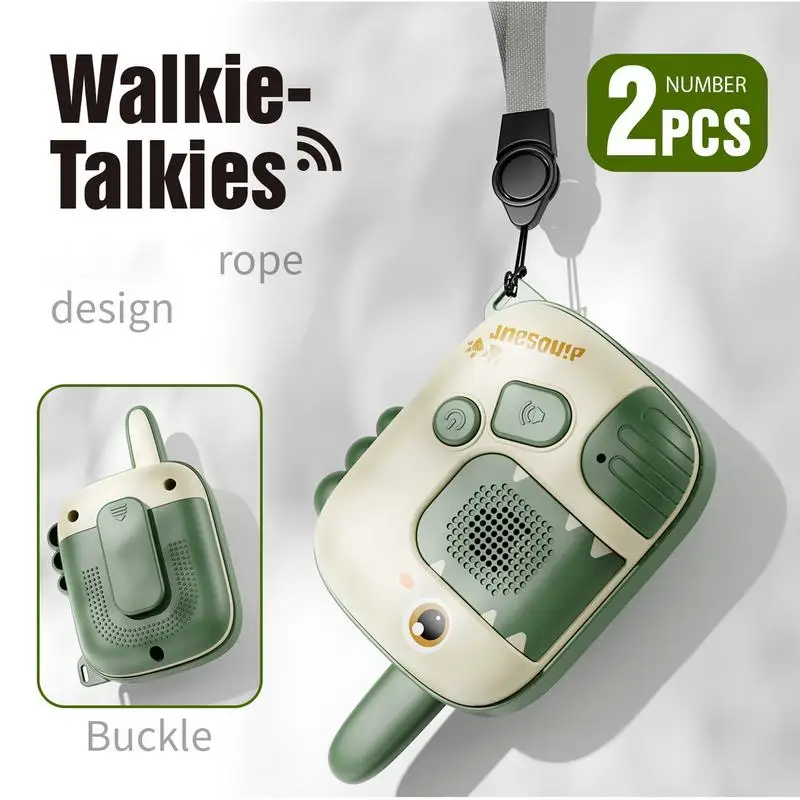 Kids Walkie Talkie Long Range Outdoor Handheld Interphone Toy 2 Way Radio Toy for Camping Outdoor Adventure Game Birthday Gifts 3