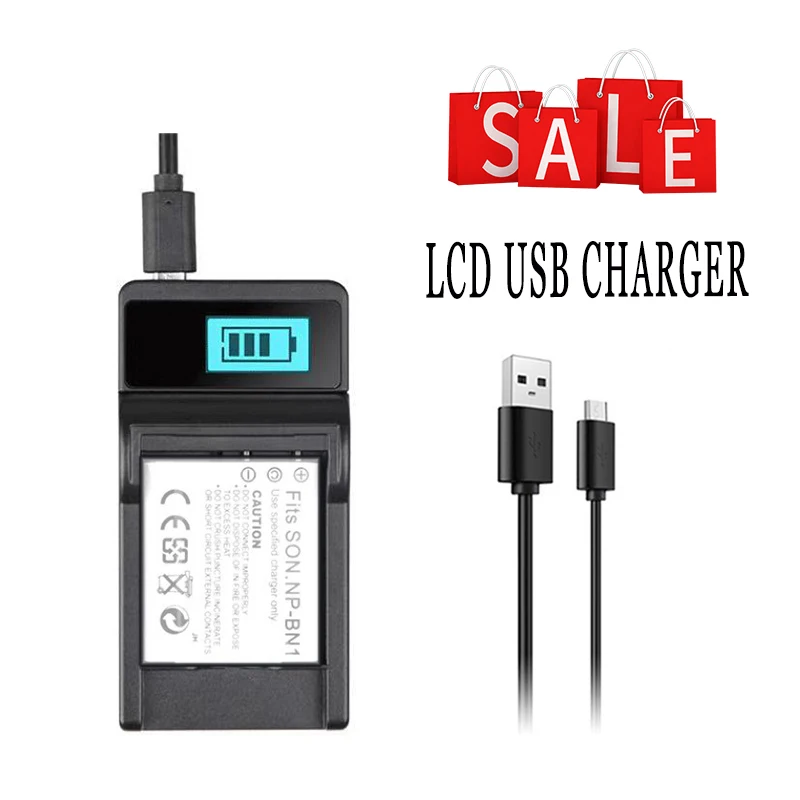 

USB-кабель, зарядное устройство для аккумулятора с ЖК-дисплеем, устройство для зарядки аккумулятора для Sony NP-FH50 NPFV50 NP-FV100 FH60 FH40 NP-FV70 FP51