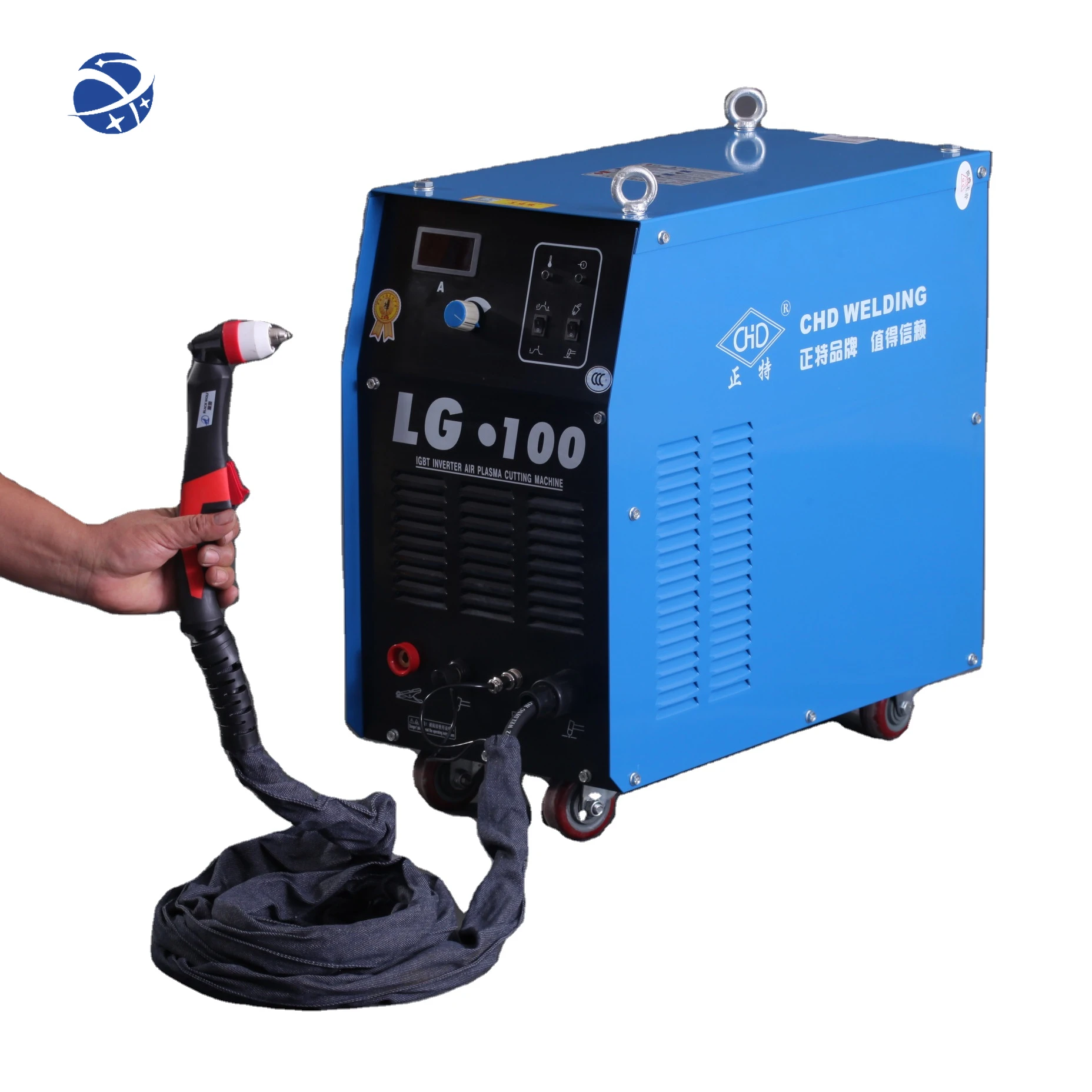 

YYHC-portable double module industrial plasma power source plasma cutting machine plasma cutter LG-100 for cnc metal cutting