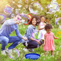 3/7Pcs Bubble Blowing Tools Soap Bubble Stick Set Bubble Blowing Toys Outdoor Kids Fun Toys Family Interactive Toys 5