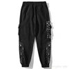Summer men casual loose plus size man thin sports pants extra large size  tide fatr stitching pocket trousers 10XL 9XL 2