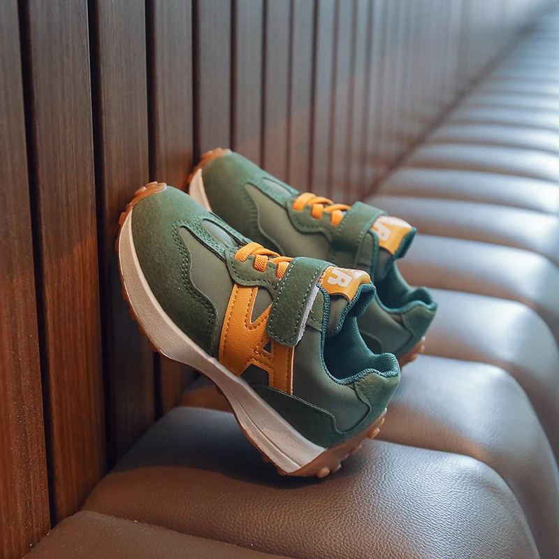 Spring Autumn Children's Sports Shoes Chunky Causal Girls Sneakers School Boys Versatile Kid Basketball Shoes Breathable Classic