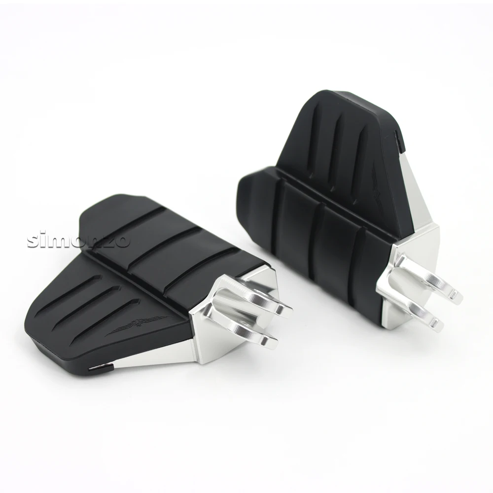

Wide Rider Foot Pegs Goldwing GL1800 Motorcycle Highway Peg Mounts For Honda Gold Wing GL 1800 2018-2024 Footrests Tour DCT
