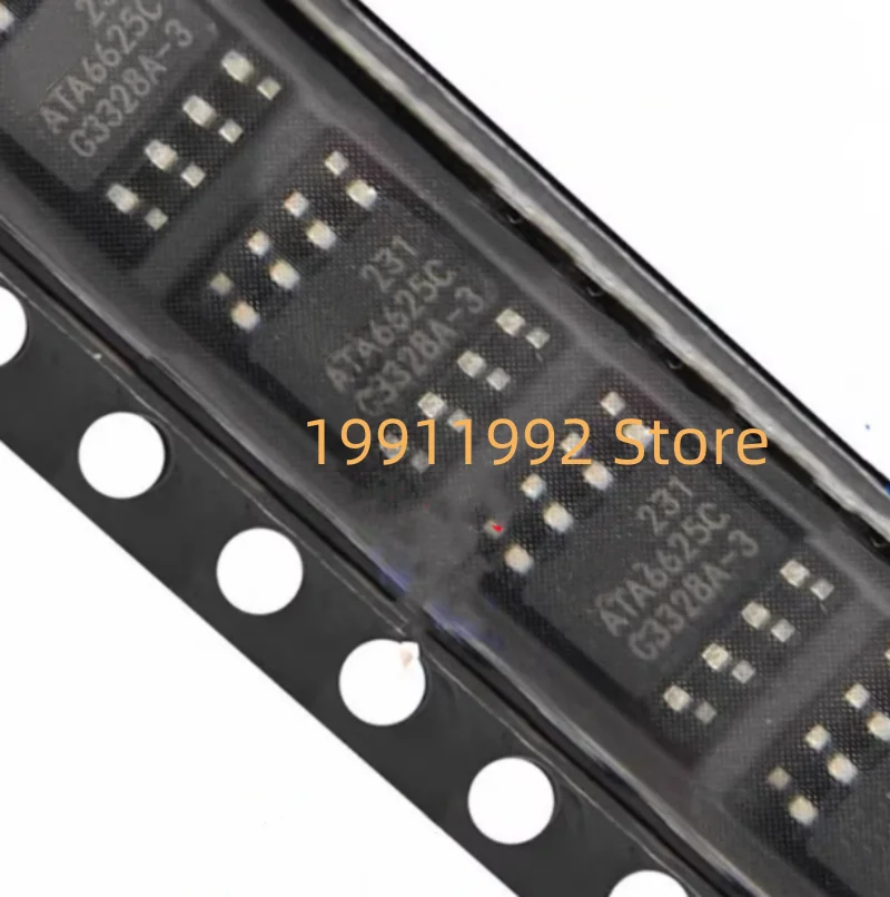 

20 шт., Новая деталь, Шелковый экран, at6625c SOP8, автомобильная компьютерная плата