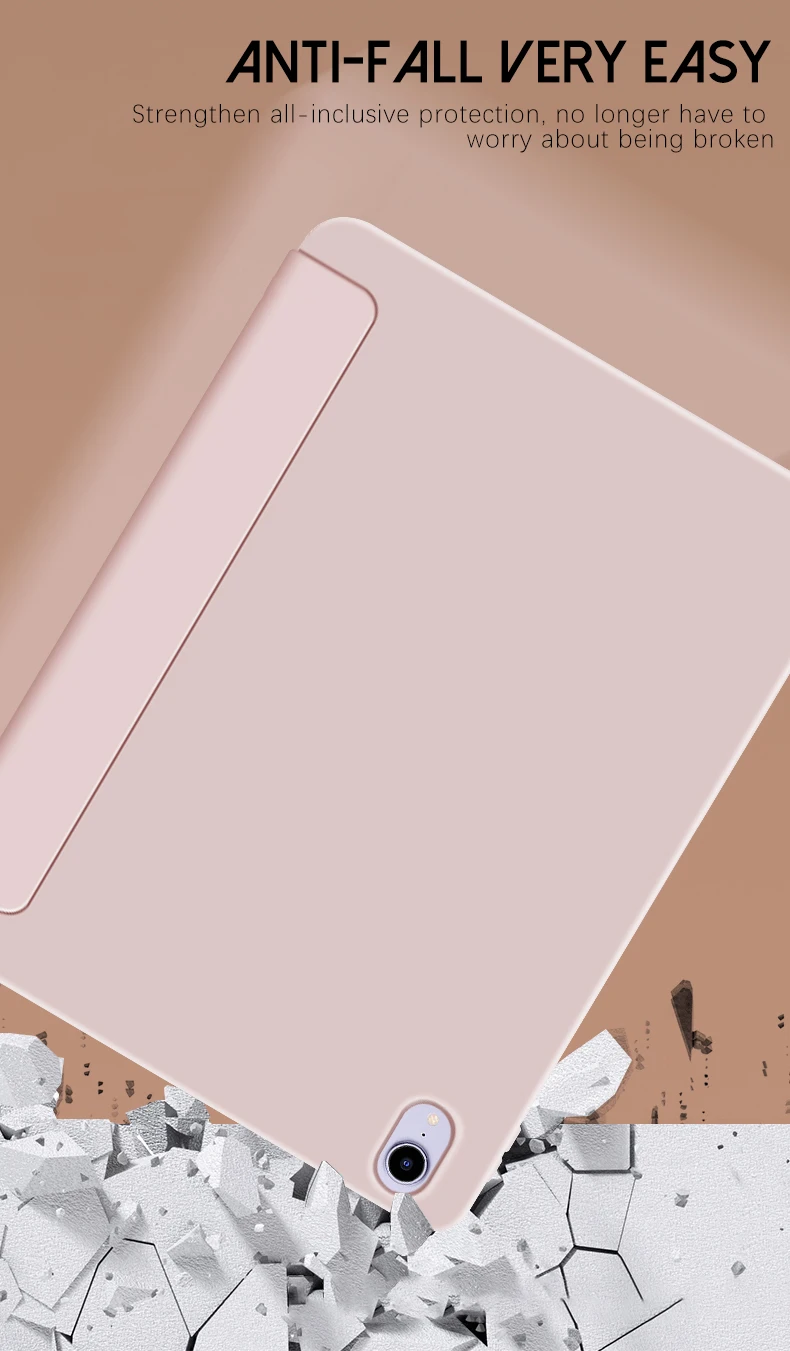 For iPad mini 6 Case Silicon Soft Back Cover iPad mini 6 Mini 6th Generation Shockproof Protective Case cover ipad case
