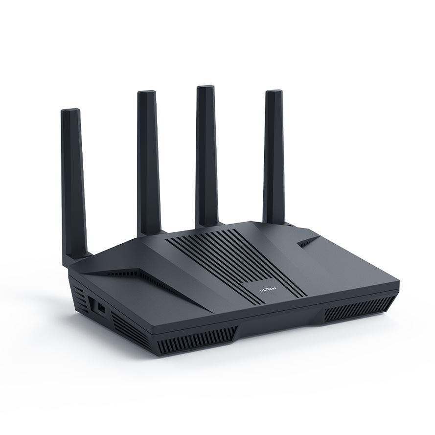 GL.iNet Flint 2 (GL-MT6000) home and office router, 8-Stream Wi-Fi 6 technology,OpenWrt,2.5G Ethernet ports,Parental control