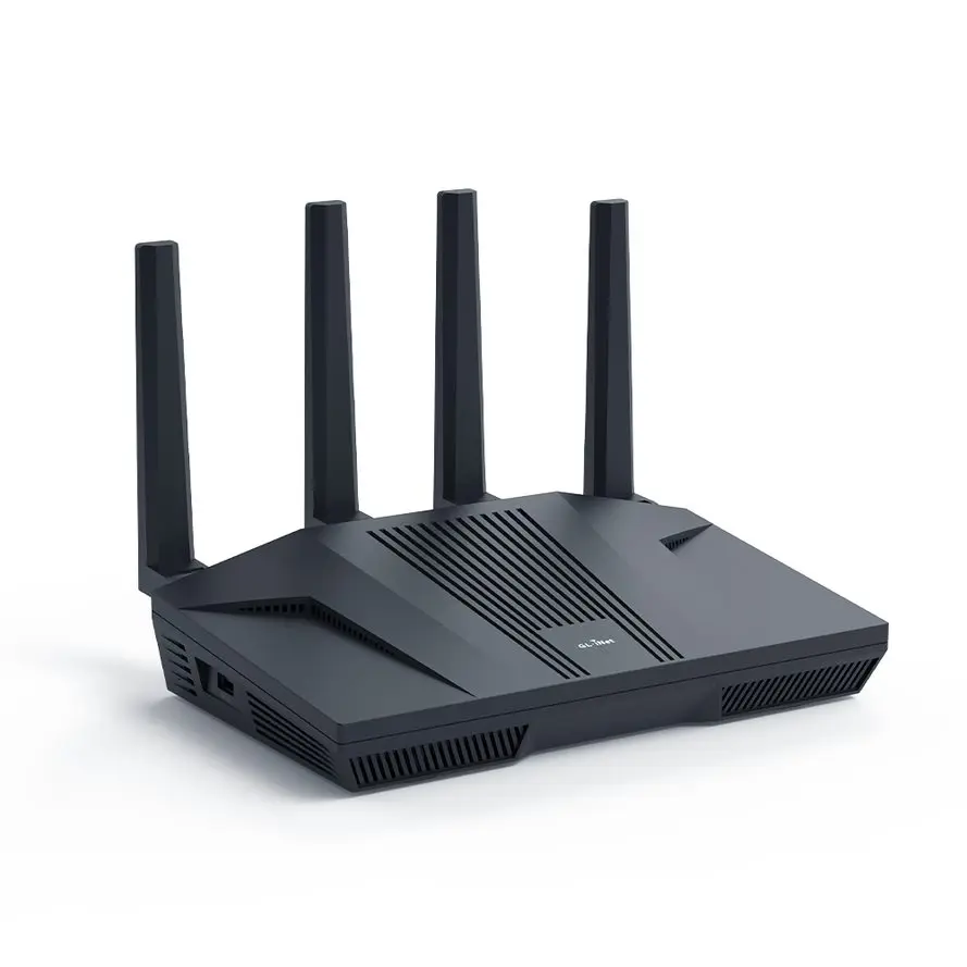 GL.iNet Flint 2 (GL-MT6000) home and office router, 8-Stream Wi-Fi 6 technology,OpenWrt,2.5G Ethernet ports,Parental control 1