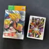 54Pcs Cards Anime Dragon Ball Z Poker Toy Cosplay Son Goku Board Game Cards Hardcover Collection Box 1