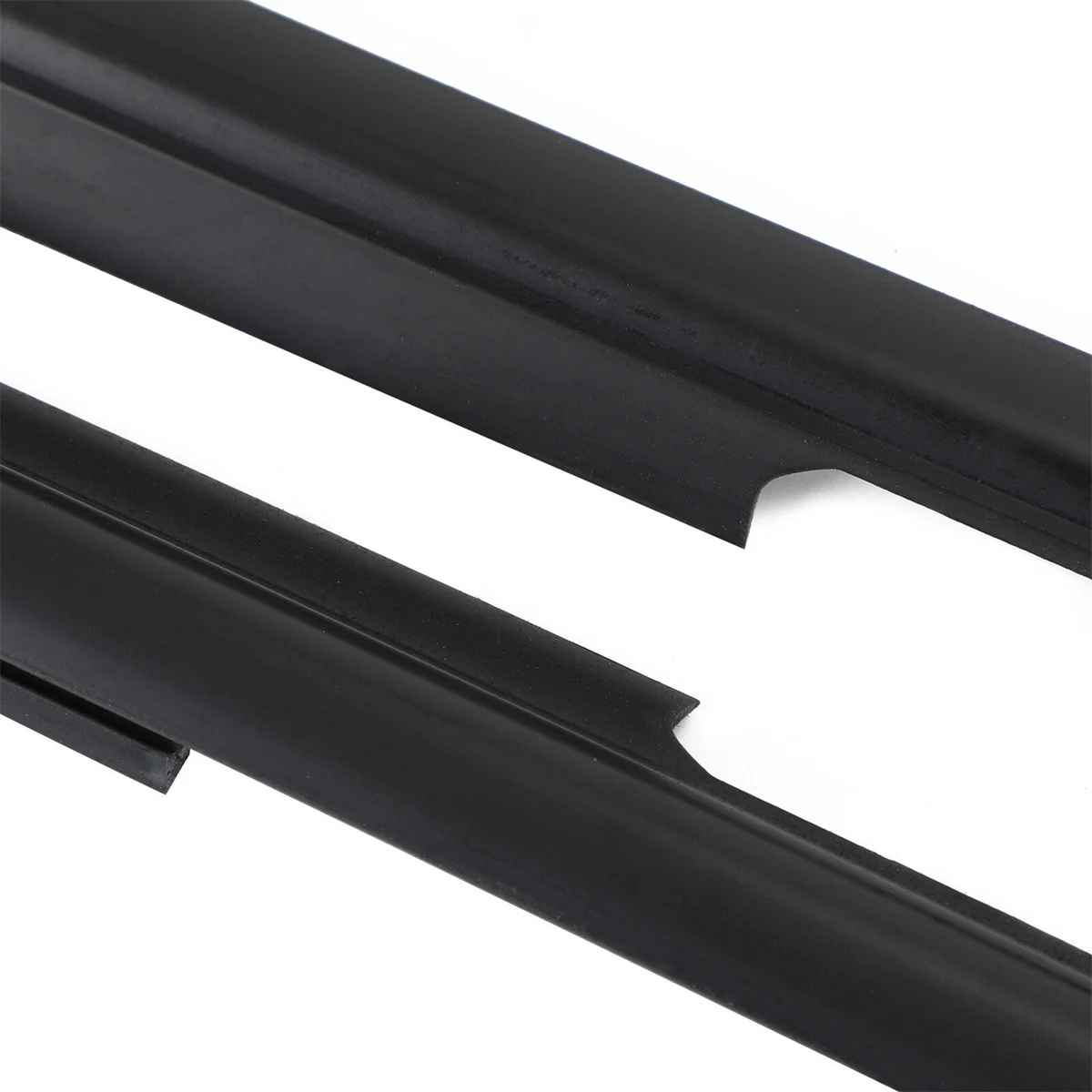 Car Outer Windows Rubber Weatherstrip Waterproof Pressure Strip Sealing Belt Moulding Trim For Mitsubishi Outlander 2007-12 4PCS window weatherstrip molding