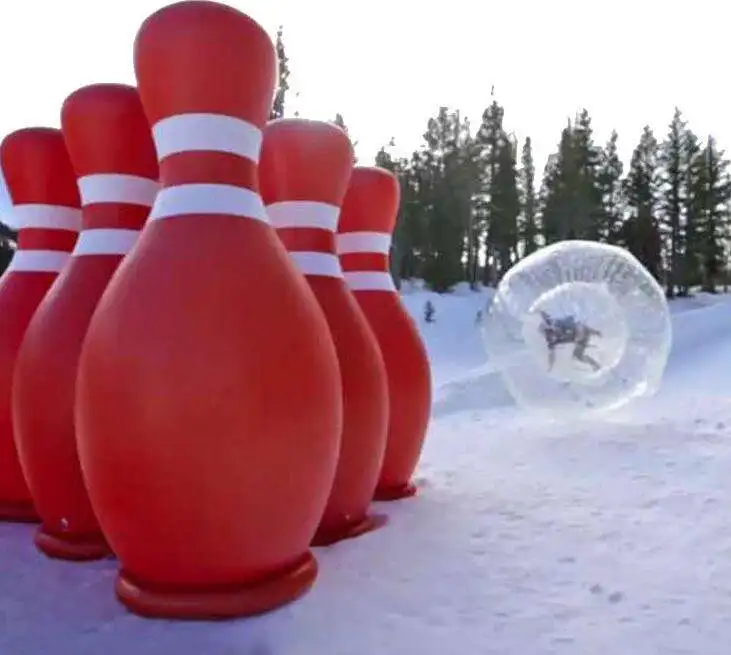 Inflatable Bowling Set Inflatable Human Bowling Ball for Sport Game