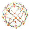 Children's Magic Telescopic Ball Outdoor Flower Ball Throwing Ball Kick-off Stretching Flower Ball Parent-child Interactive Toy 6