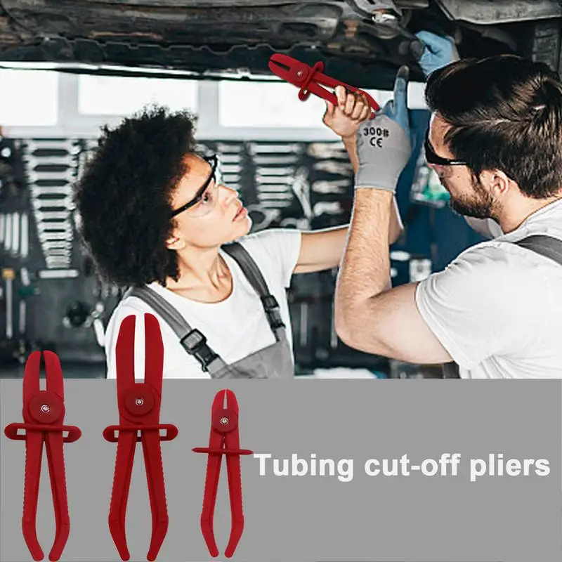 Flexible hose clamps pliers kit coolant hoses red line clamps pinch off set