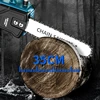 12-inch Brushless Lithium Chain Saw High Power Home and Outdoor Logging Saw Portable Rechargeable Single-handed Chainsaw 2