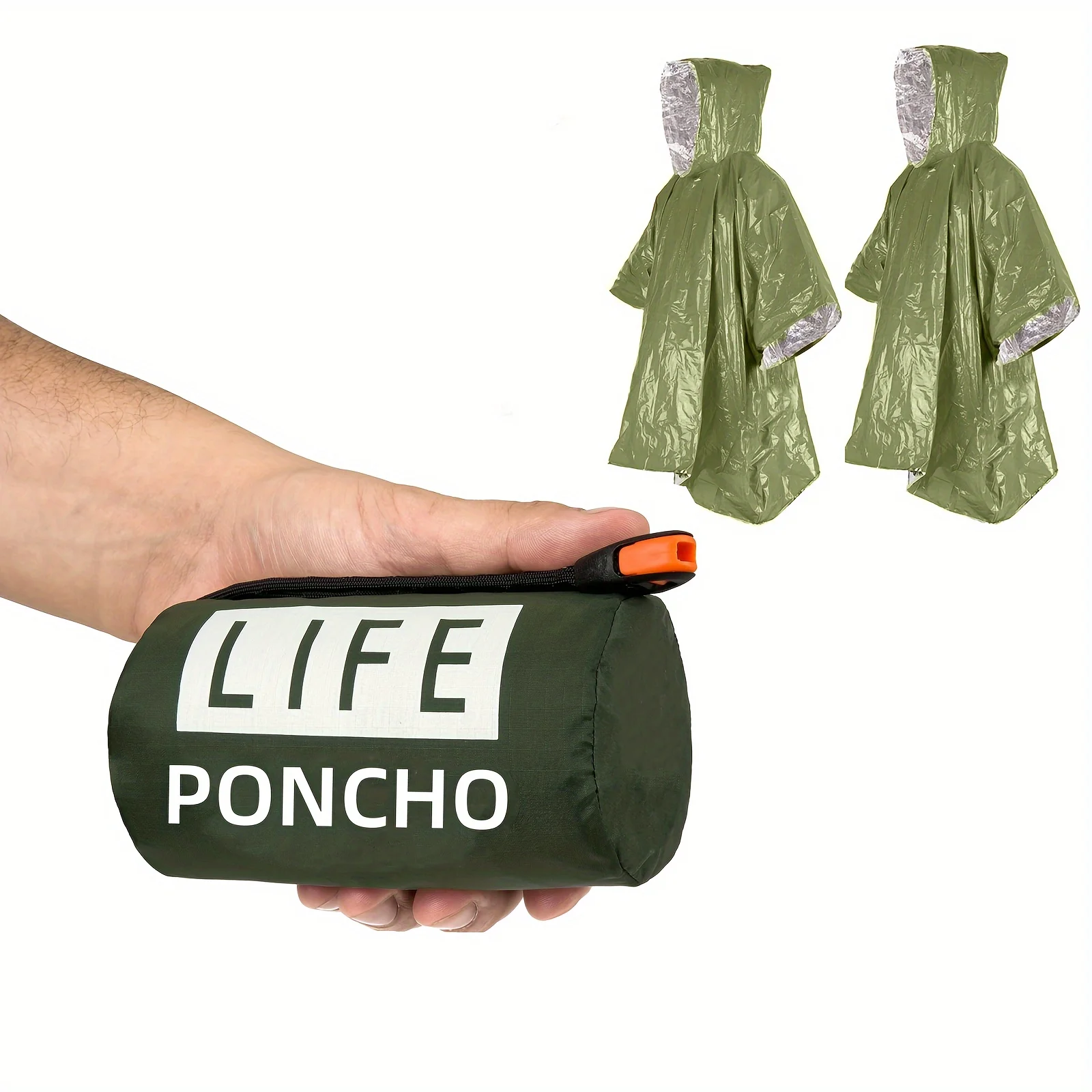 Emergency Thermal Survival Poncho 3