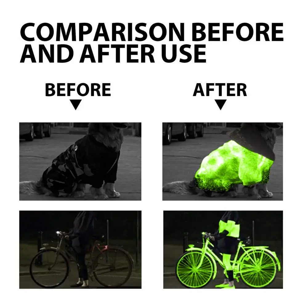 Description Picture 6 of itemReflective Spray Paint 100ml Bright Spray Paint For Crafts Safety Reflective Glow Spray Paint For Clothes Bicycles Skateboards