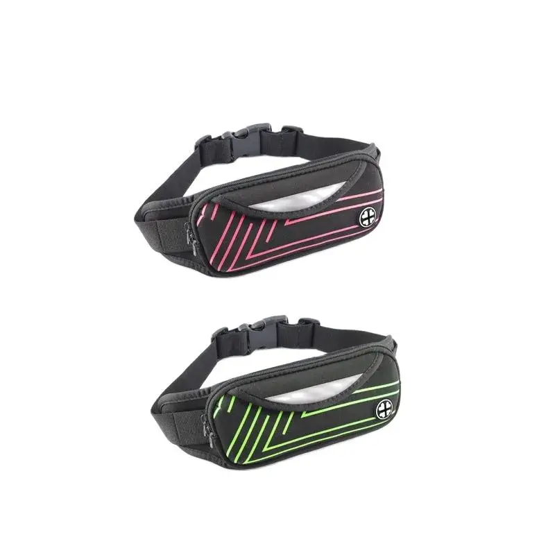 Sports Waist Bag High Quality Cycling Running Belt Bag Pack Multi-Pockets Mobile Phone And Keys Pouch For Jogging Climb 5