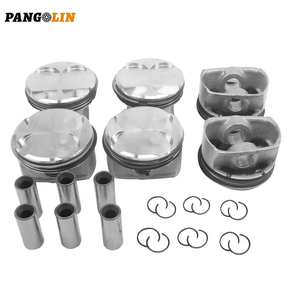 Pistons & Rings Set 10.71 for BMW E90 E60 E83 128i 328i 528i X1 N52 3