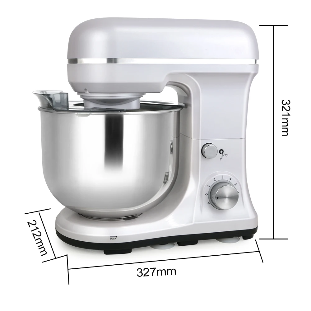 Chef Machine Household Desktop Multifunctional Mixer 5QT Small Foods Mixer