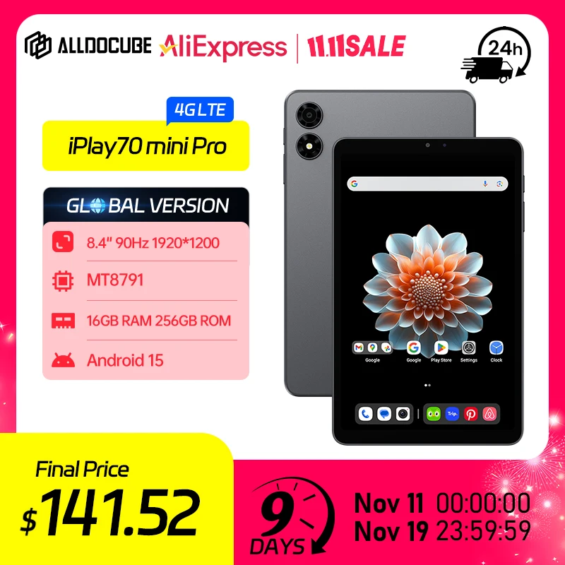 (新品未開封)ALLDOCUBE iPlay70 pro Amazon.com : ALLDOCUBE iPlay 70 mini Pro 8.4 inch Android 15