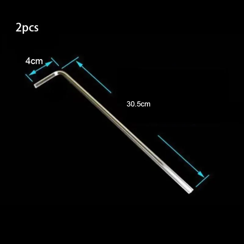 2 teile/los 4mm Acryl Aquarium Stecker Gerade U Form Rohr Ellenbogen Aquarium Luftpumpe Luft Schlauch Filter Anschluss zubehör – Detail 26
