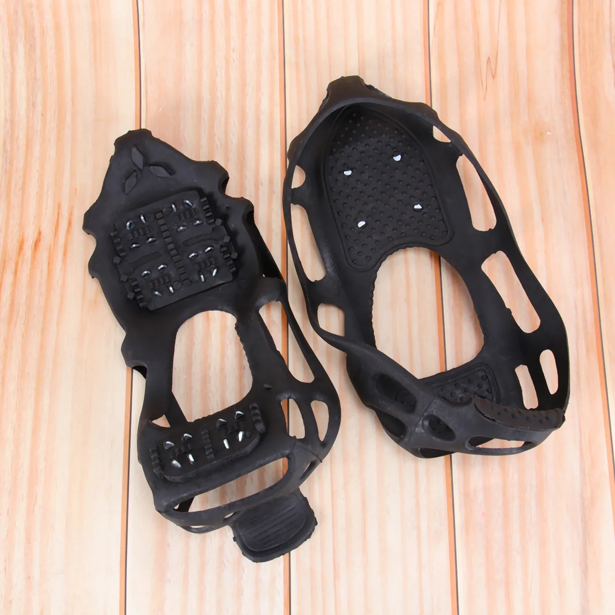 

Boots Ice Crampons Snowfield Cleats for Hiking Protection Shoes Anti-slip Cover Travel Grips