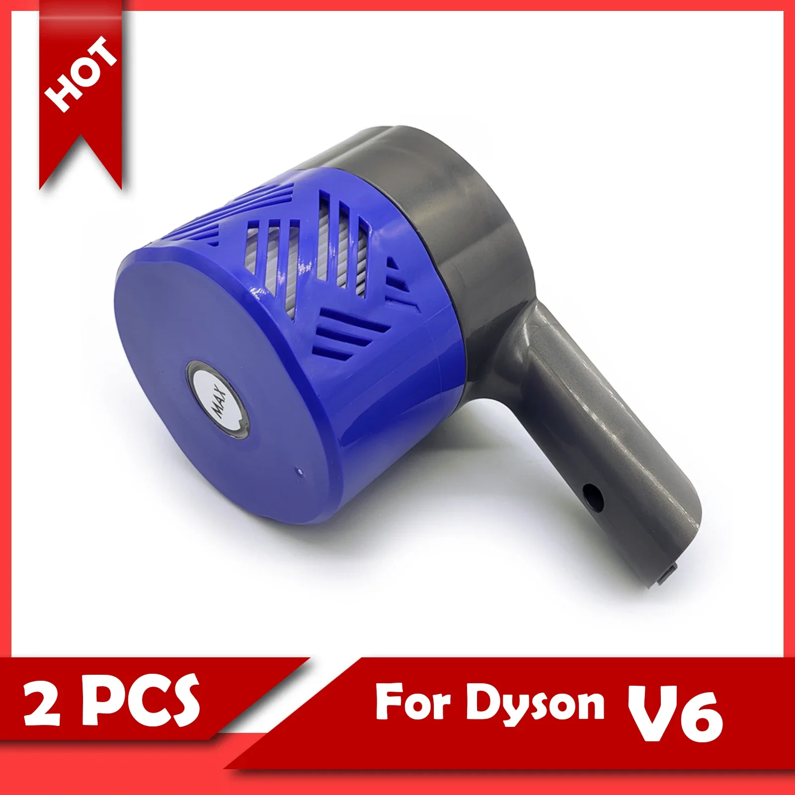 

Запчасти для пылесоса Dyson V6 DC58 DC59 DC61, задняя крышка двигателя, фильтр НЕРА, Сменные аксессуары, бытовая техника