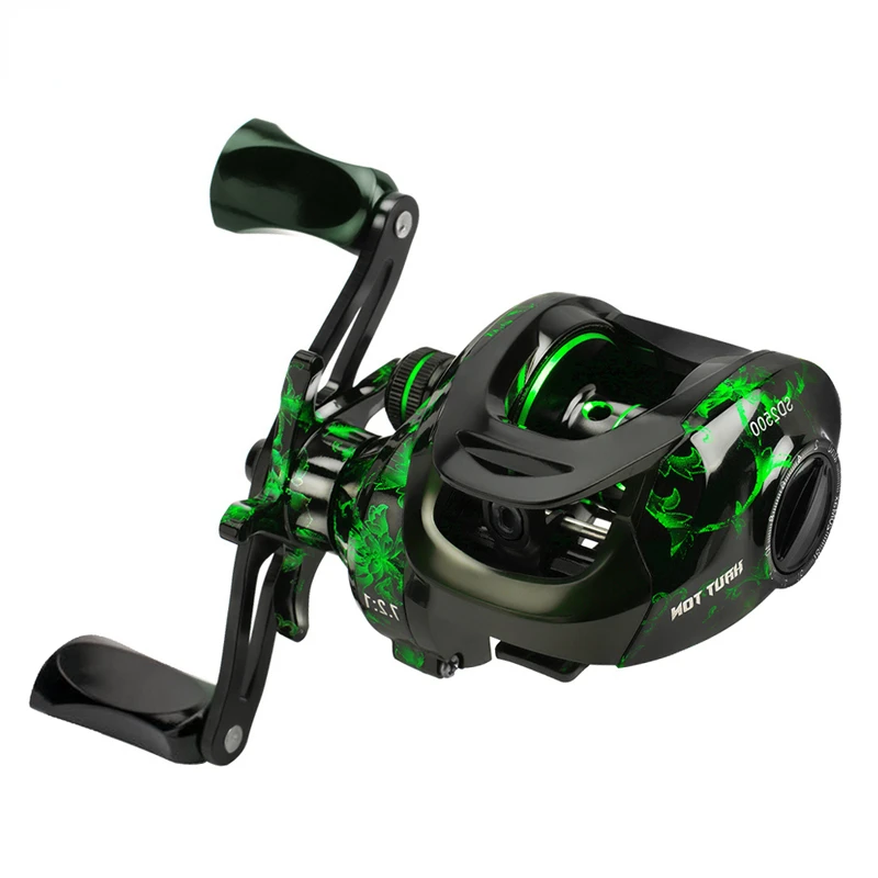 

Left/Right 8KG Max Drag Baitcasting Fishing Wheel 4+1BB Sea Bass Aluminum Alloy Spool Fishing Reel baitcasting reel carp fishing
