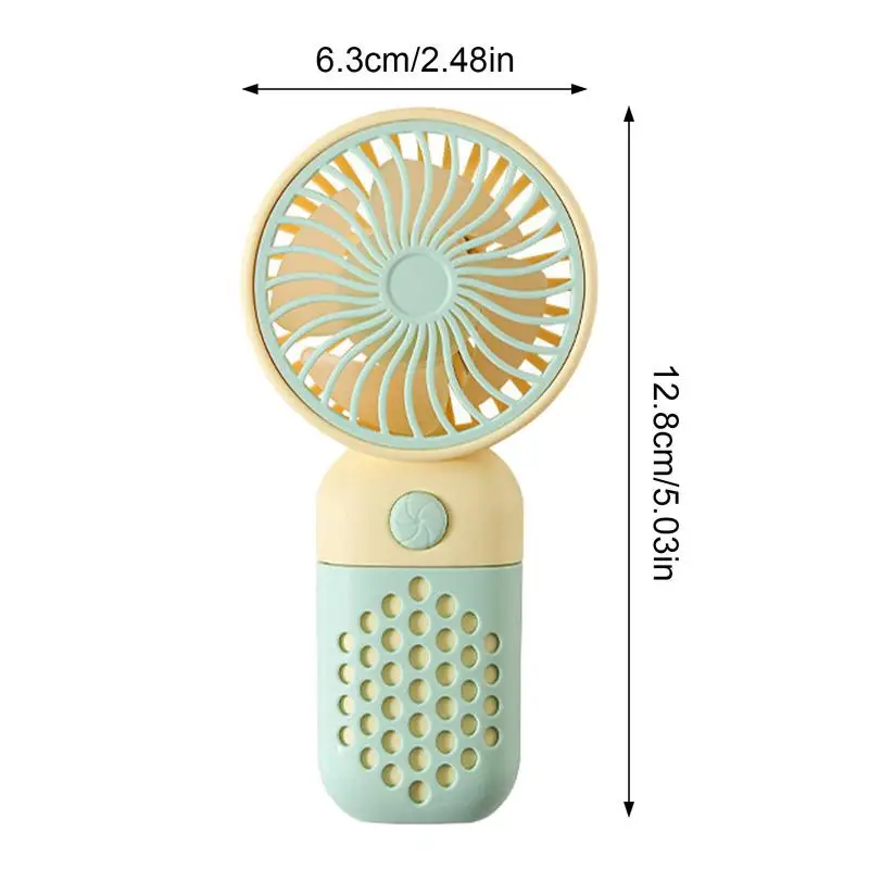 Personal Fan Handheld Handheld Summer Mini Personal USB Fan Strong Wind Electric Mini Fan For Car Travel Work Area Home School