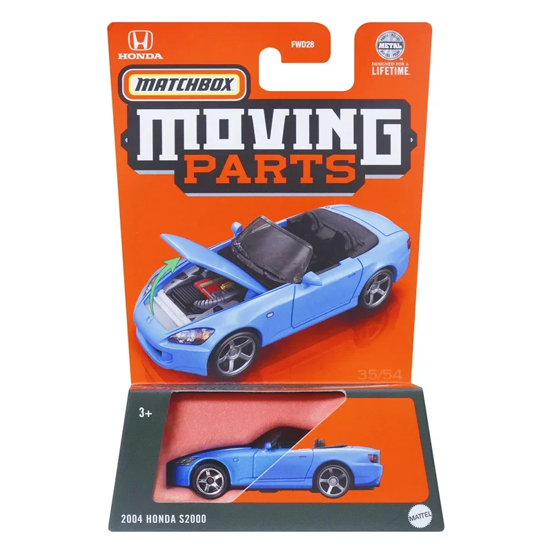 오리지널 Mattel 성냥갑 자동차 1/64 이동 부품, 씨그레이브 소방차 혼다 세트, 차량 모델 장난감, 소년 컬렉션 생일 선물
