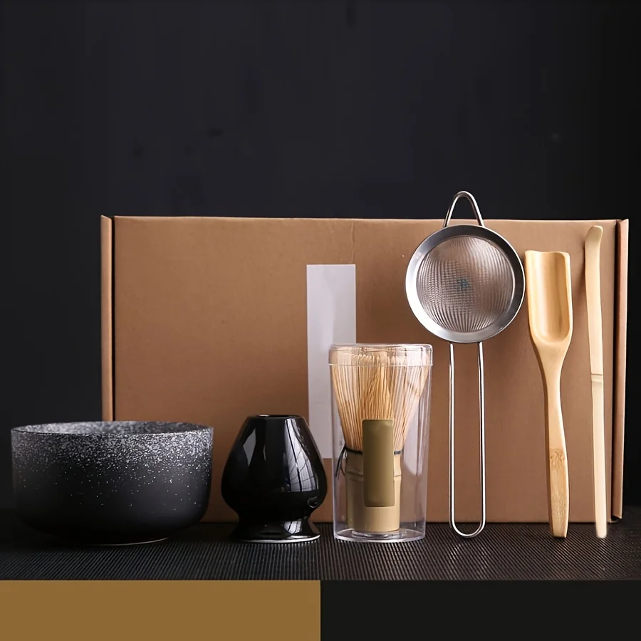 6-Piece Japanese Matcha Tea Set 4