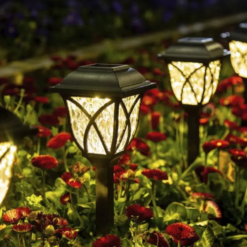 

Solar LED Lamp Lawn Lights Waterproof Outdoor Solar Lamp Decoration For Garden Yard Patio Driveway Pathway Landscape Lighting