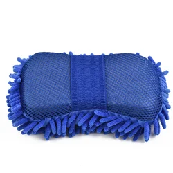Microfiber Scratch - Free Car Cleaning and Polishing Sponge (1pc)