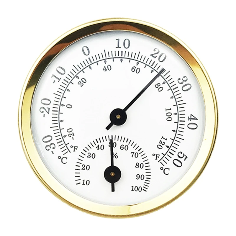 Springfield Vertical Thermometer and Hygrometer 9.125-Inch 