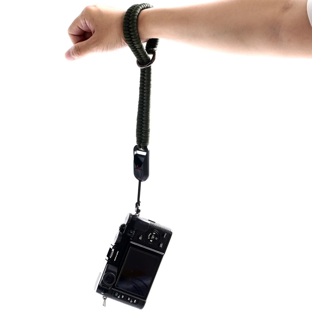 Cinghia Da Polso In Paracord 550 Per Fotocamere - Compatibile Con Canon, Sony, Nikon E Altri - Foto 11