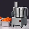 Commercial Vegetable Cutting Machine Potato Fruit Dicing Machine 110V/220V Electric Vegetable Slicer Food Processor Chopper 1