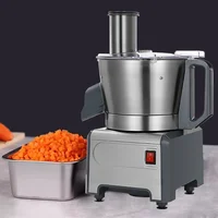 Commercial Vegetable Cutting Machine Potato Fruit Dicing Machine 110V/220V Electric Vegetable Slicer Food Processor Chopper 1