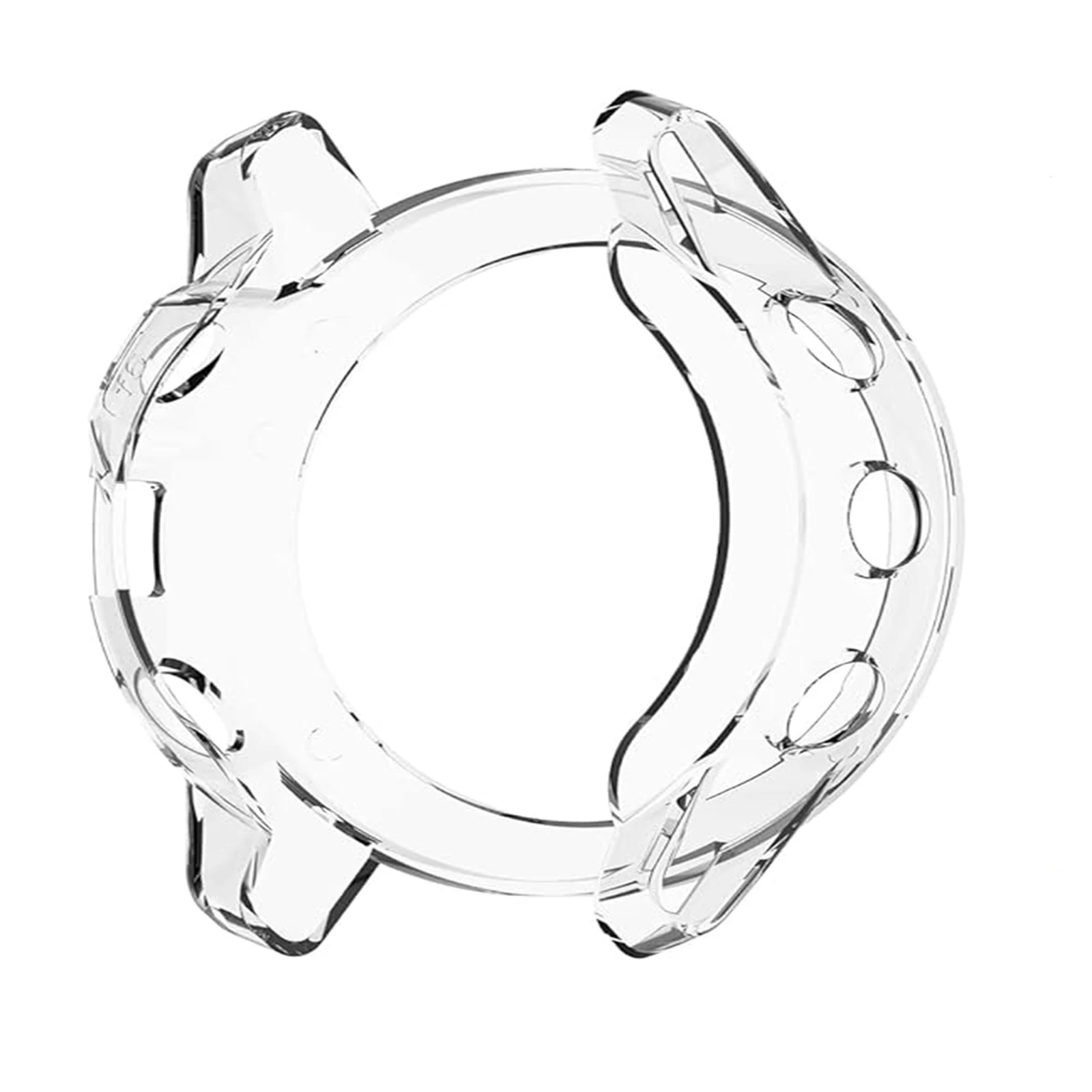 Clear TPU Screen Protector Cover - Premium Protective Watch Case Bumper Shell