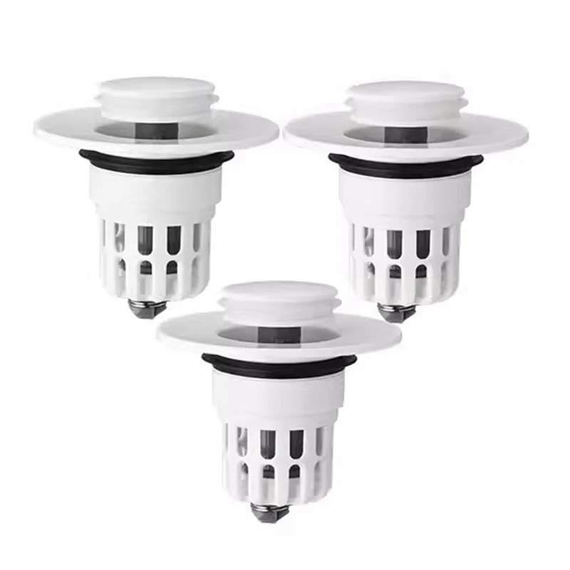 

3 шт., универсальные фильтрующие элементы для раковины