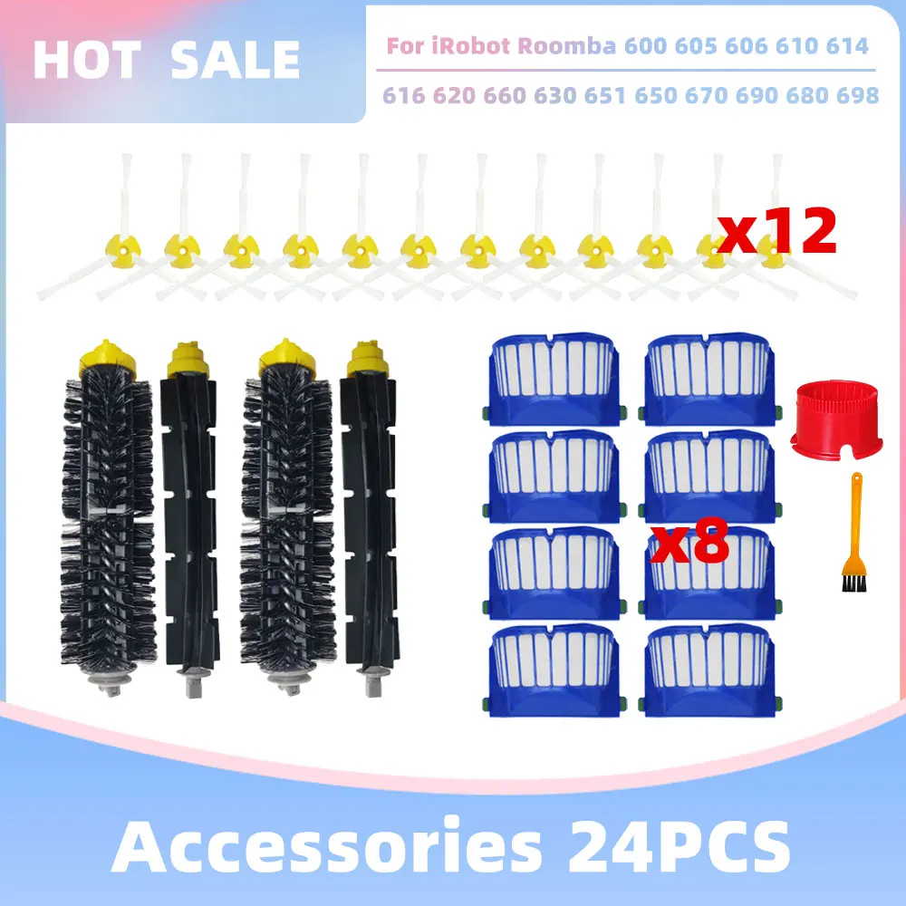 Irobot - Set Van 6 Filters En 3 Zijborstels Voor De 700-serie - 21986