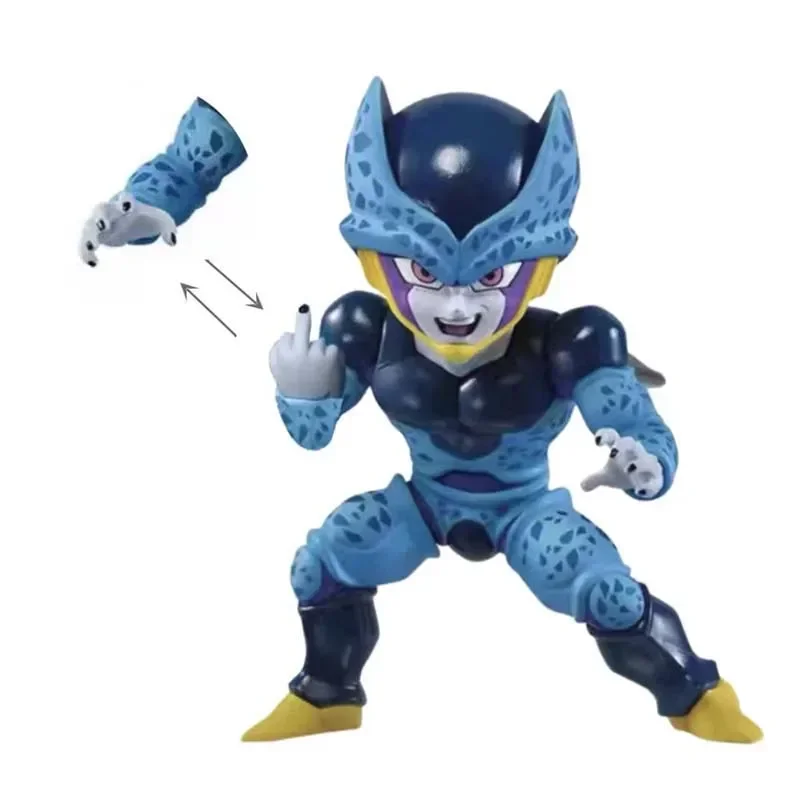 Anime Dragon Ball Vs Omnibus Ichiban Kuji F Prize Cell Cooler Vegeta Pvc Action Figures Collection Model Toys For Children Gift