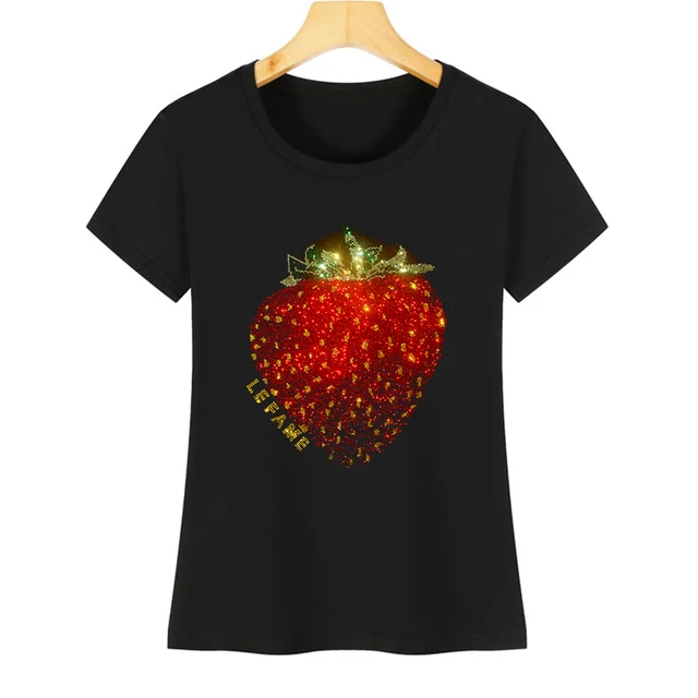 High-Quality Rhinestone T-Shirt: A Fashionable and Comfy Choice for Women