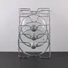 1Pcs Kitchen Accessories Stainless Steel Pot Lid Shelf Kitchen Organizer Pan Cover Lid Rack Stand Holder Dish Rack 6