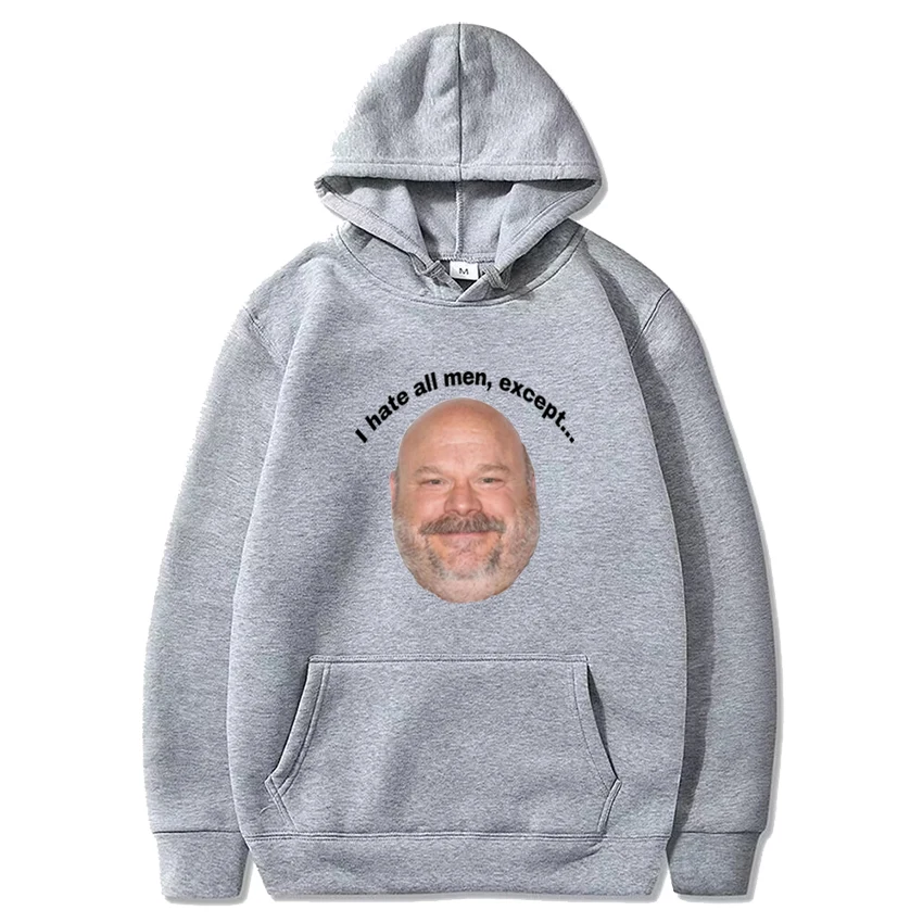 I Hate All Men Except Bertram Funny Hoodie Men Women oversized hip hop Pullover Long sleeve Fleece Loose Sweatshirt with hood