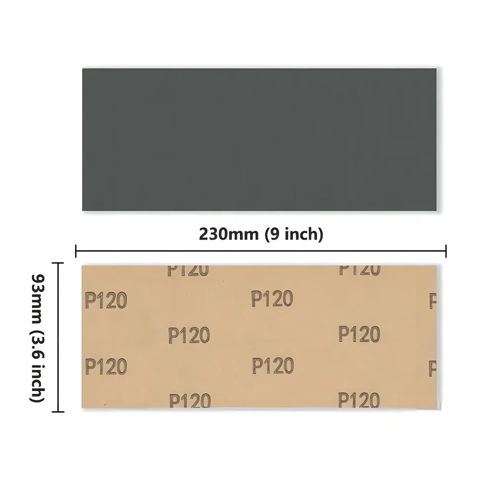 Xcan nass trocken Schleifpapier Set 9x3,6 Zoll Schleifpapier Schleifpapier Blätter Schleif werkzeug für Holz Metall Glas Auto polieren – Detail 4