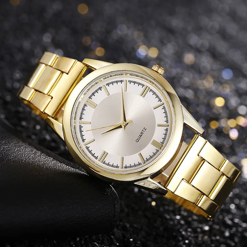 Classic Simple Men's Business Quartz Watch Stainless Steel Round Dial Casual Classic Simple Men's Business Quartz WatchStainles 3