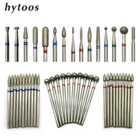 HYTOOS Nail Drill Bits Diamond Cutters for Manicure Cuticle Burr Milling Cutter for Pedicure Nails Accessories Tools 1