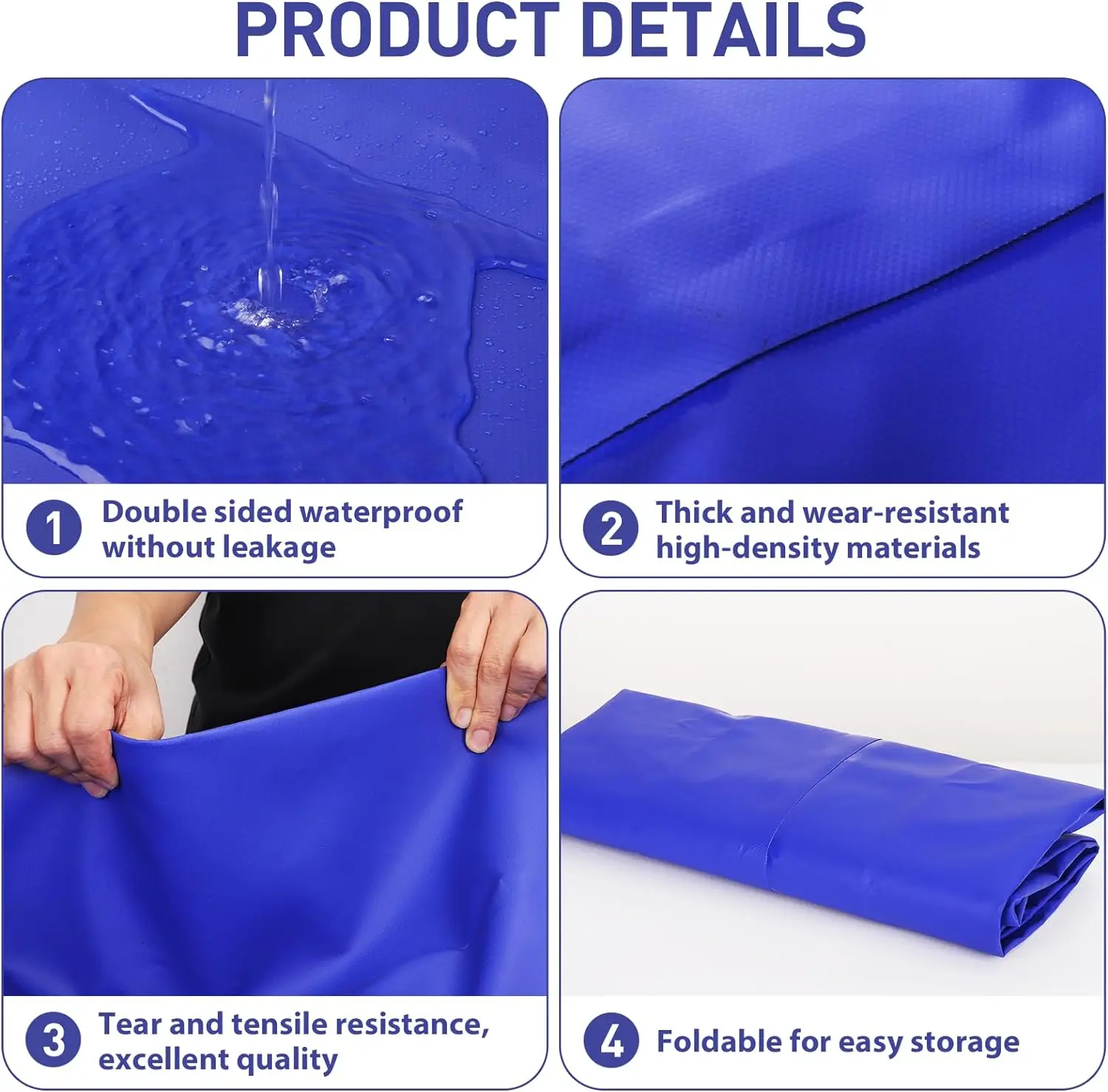 Large capacity 330L/92.4gal, foldable water tank, PVC water bag with faucet, bag storage container, drought outdoor emerge