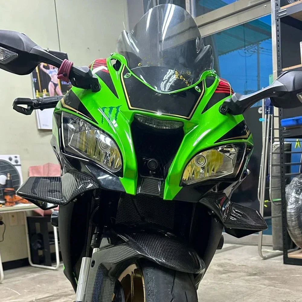 Motorcycle Winglet Aerodynamic Fairing Side Wing Kit Fixed