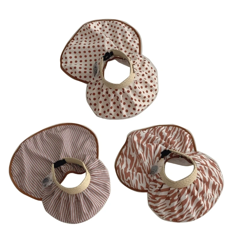 

Caps Cotton Summer Hat Beach Hat with Detachable Neck Flap